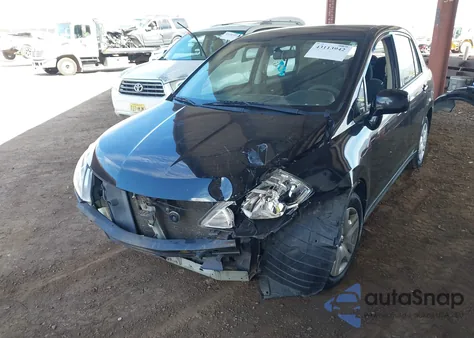 2010 Nissan Versa 1.8S from USA, damaged, VIN 3N1BC1AP0AL412508